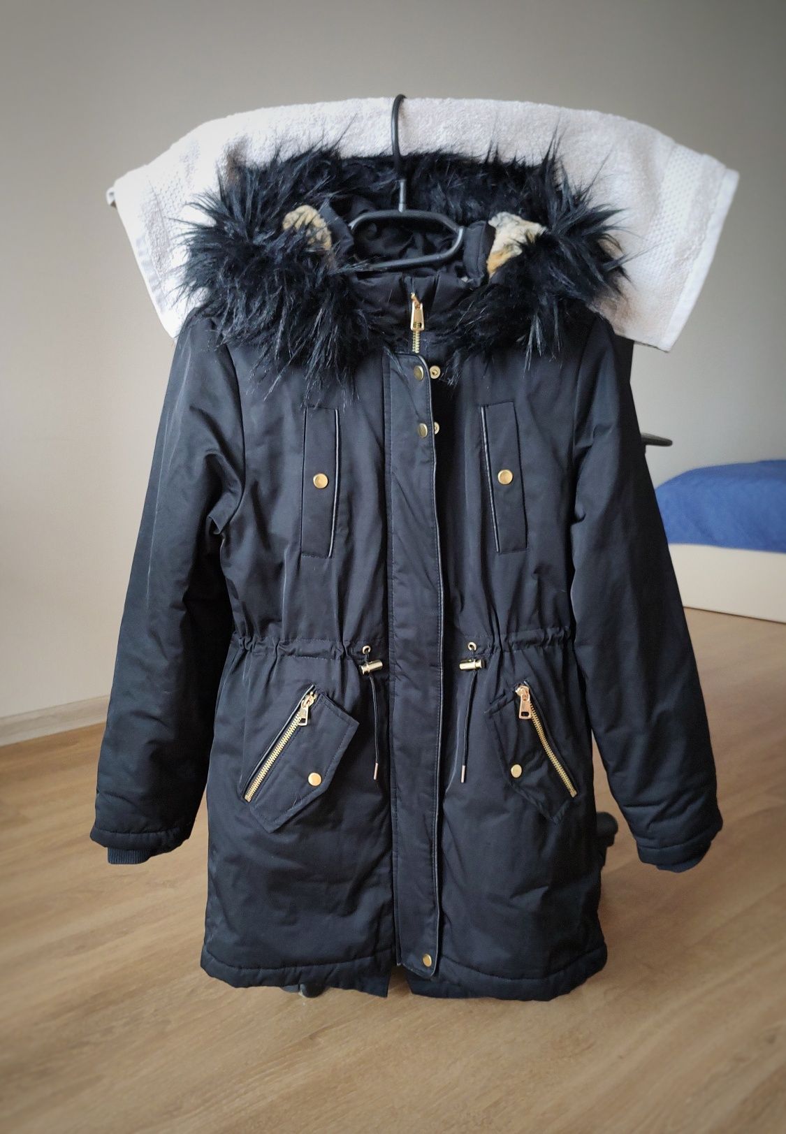 Продам демісезонну утеплену куртку-парку Next, 11 років, 146 см