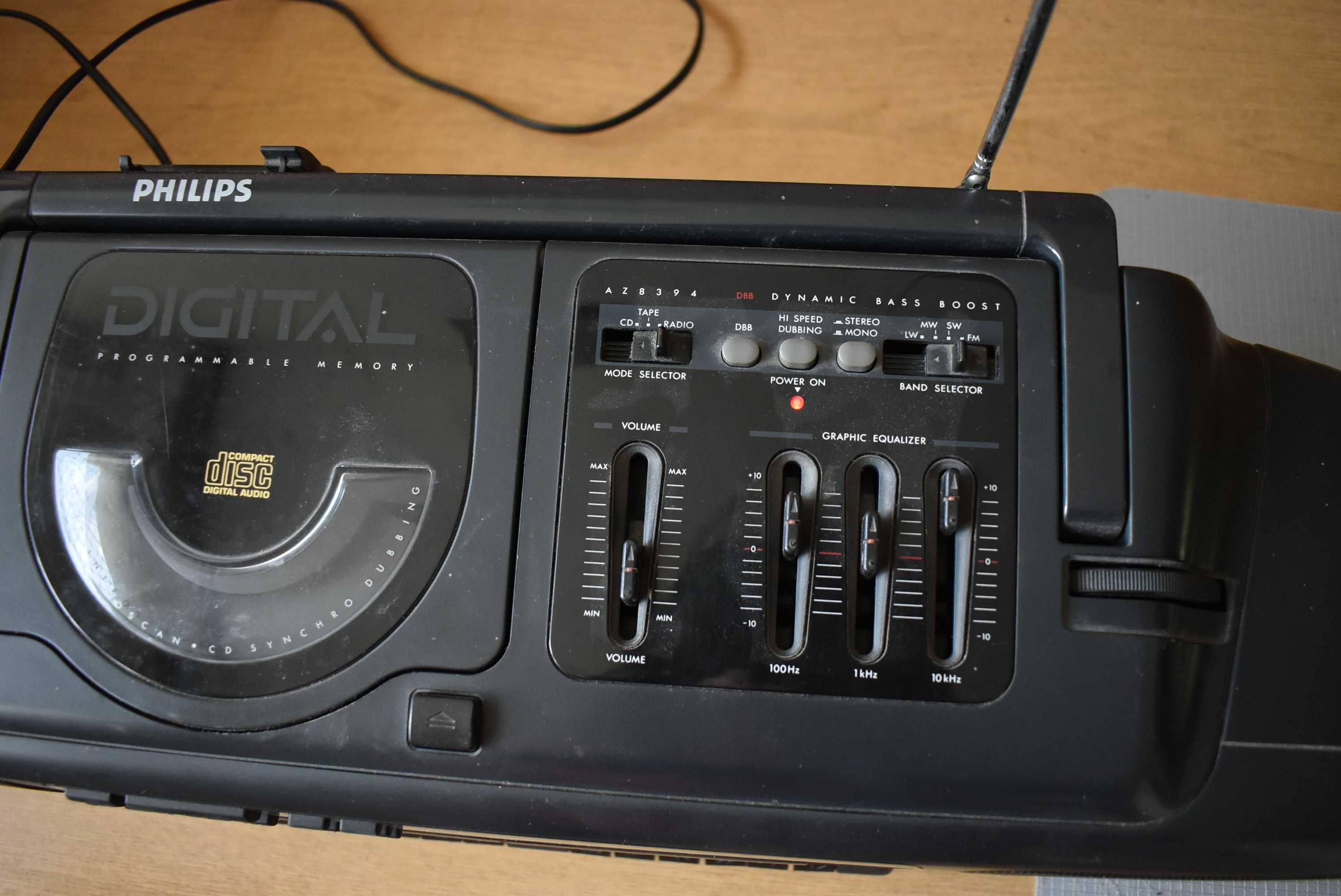 Radiomagnetofon Philips autorewers, cd