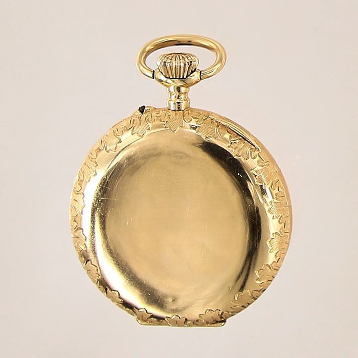 Золотые карманные часы 750 – винтаж