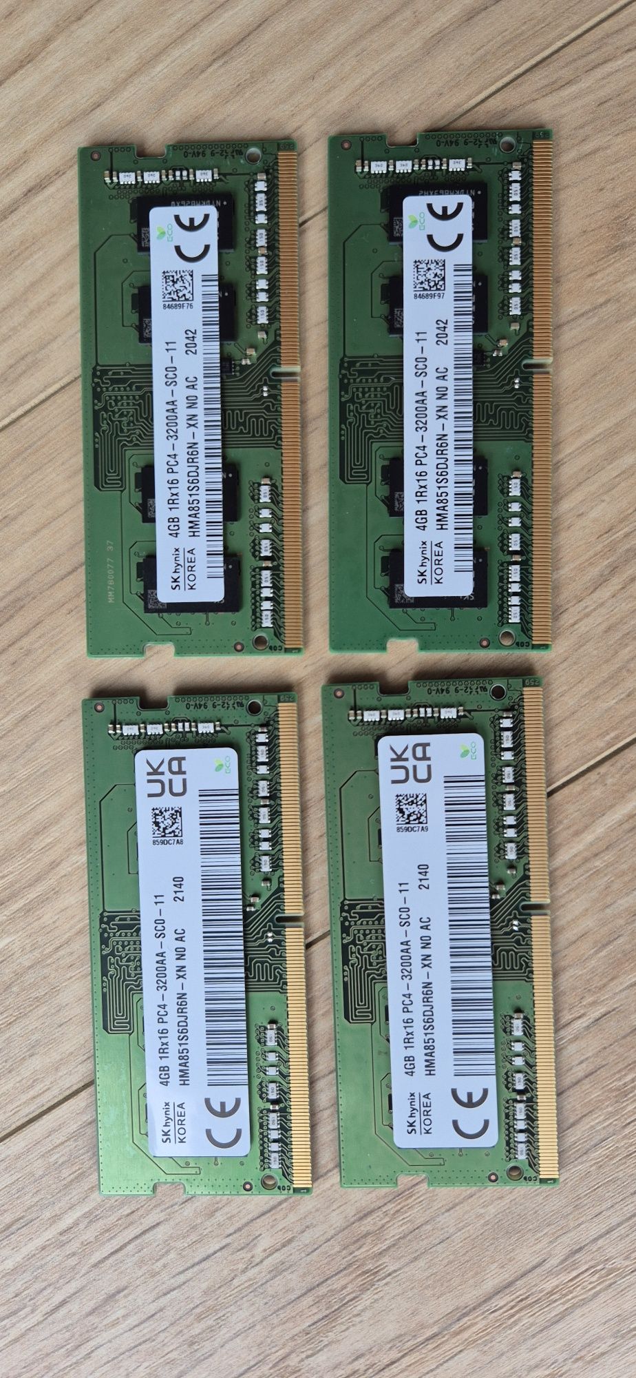 Pamięć RAM 3200  DDR4 4GB 8GB sodimm DDR4