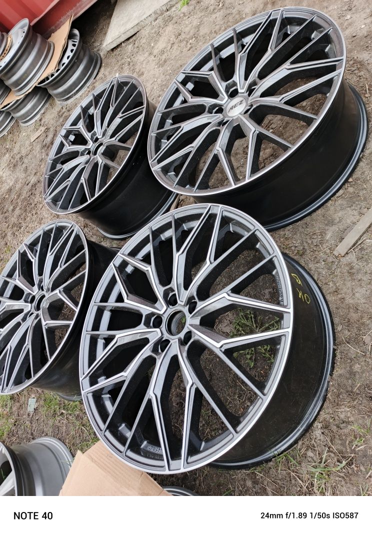 Nowe felgi aluminiowe oryginał AEZ 2 szerokości 5x112