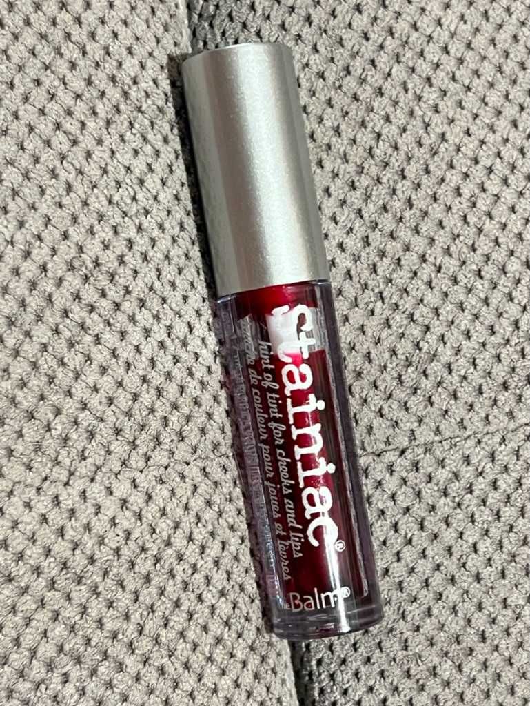 theBalm Stainiac Lip And Cheek Stain błyszczyk róż mini travel size