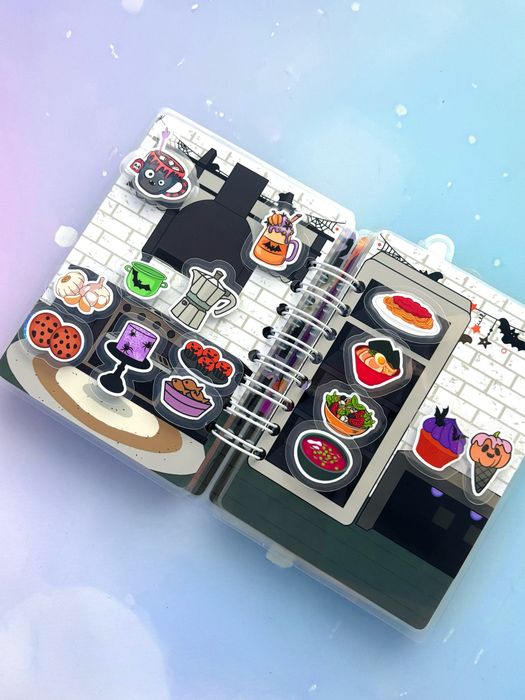 Wednesday i Enid, mini album na rzepy,adams,avatar,toca boca,labubu