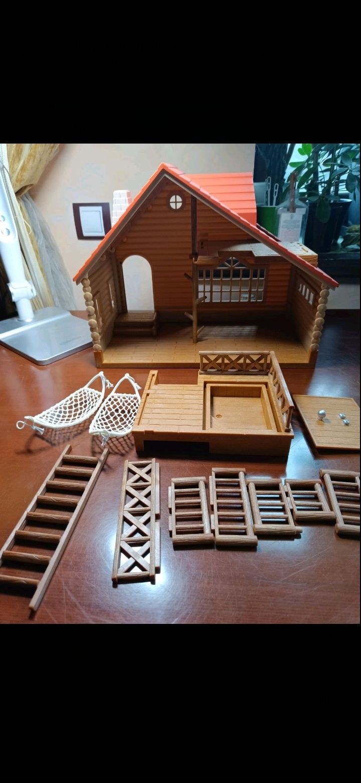 Скидка!Набор Sylvanian families домик с гамачками.