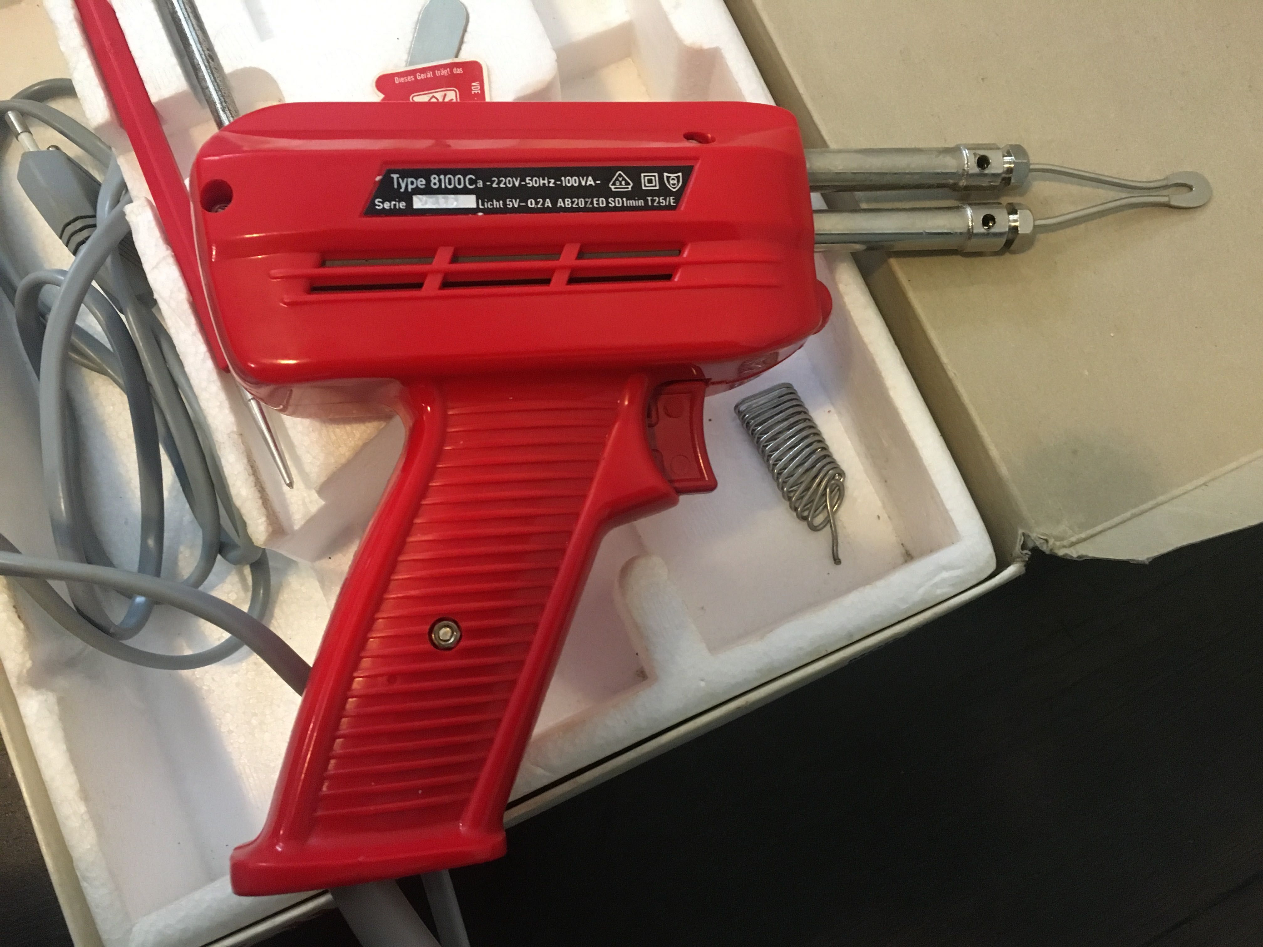 Lutownica 100w weeler pistoletowa