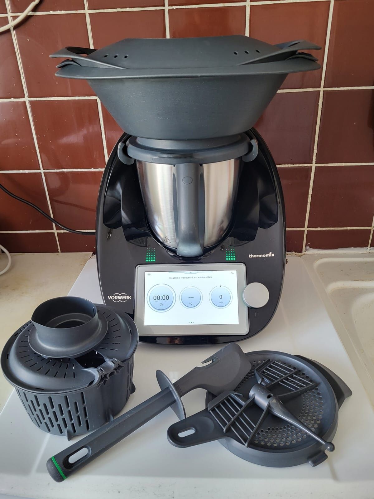 Thermomix tm6 Vorverk komplet Varoma gwarancja