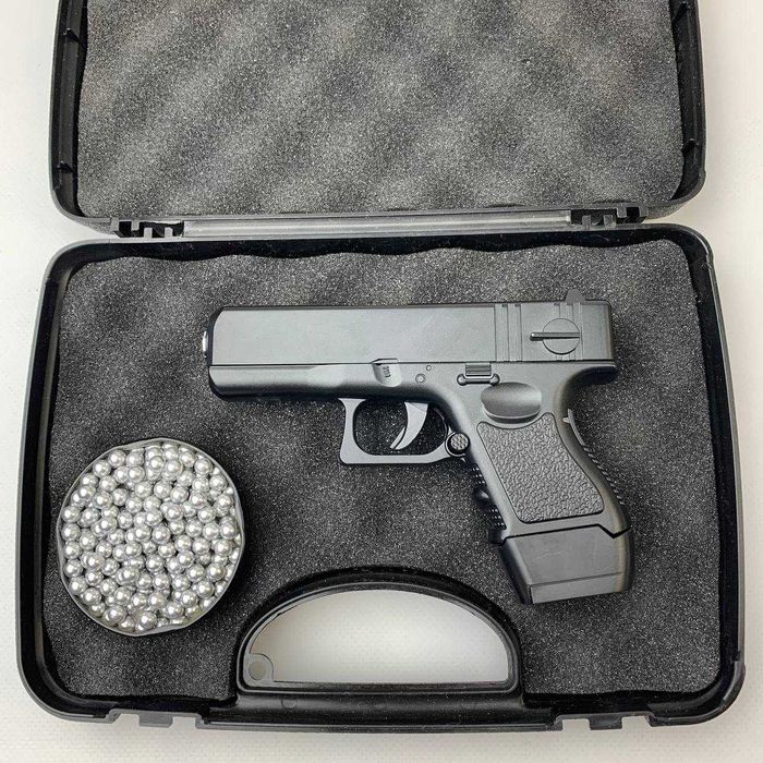 Металевий Іграшковий пістолет Глок Glock 17 mini залізний дитячий 6мм