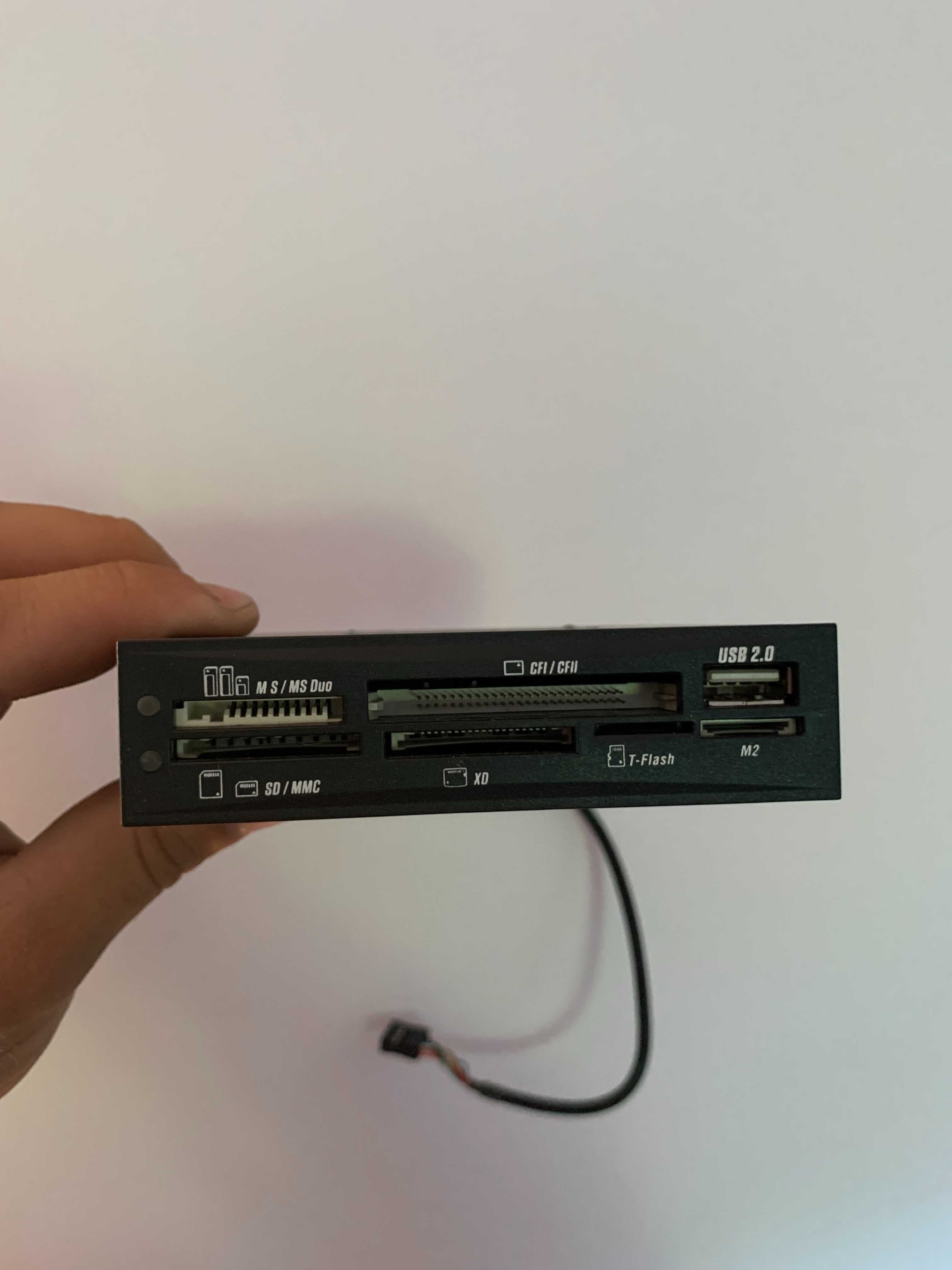 Leitor de Cartões Interno CoolBox CR-404 Preto