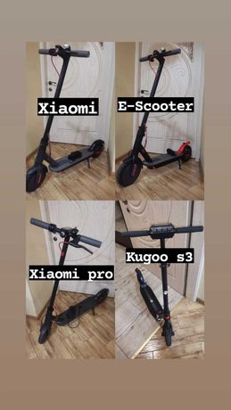 Электросамокат E-Scooter m365 pro, Xiaomi pro, Xiaomi, Kugoo S3