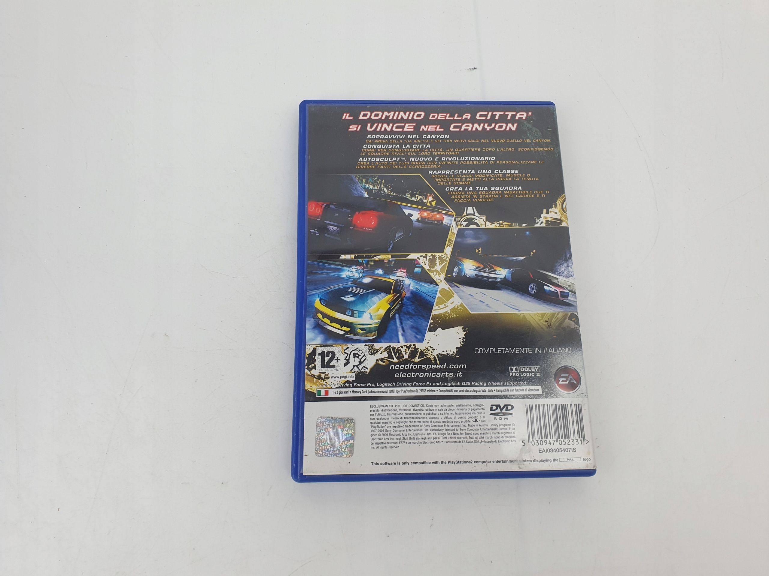 Gra Need For Speed Carbon - Ps2 (Ita) (3I) Po Włosku