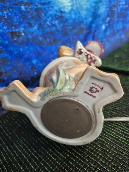 Seatyt Katowice Kaczor Donald lampka porcelanowa
