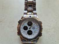 Zegarek szafirowe szkło Q&Q SUPERIOR CHRONOGRAPH