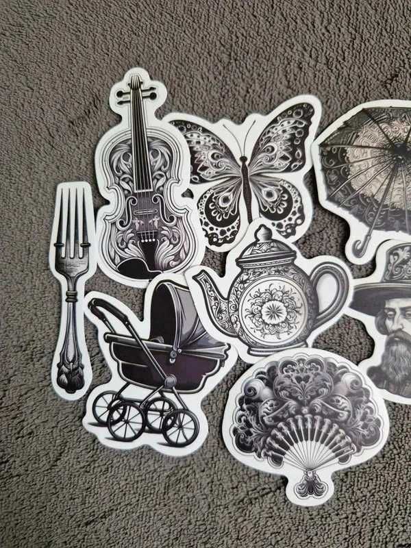 Naklejki ozdobne stickers do czytnika lub na ścianę