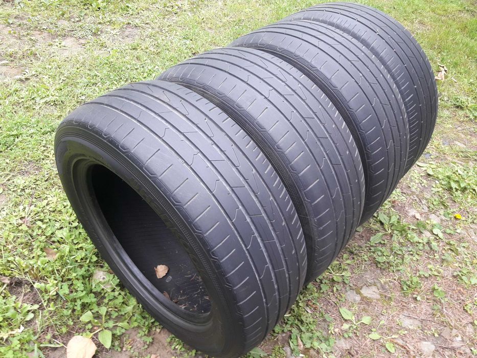 Opony Hankook 215/55R16 + rant letnie 4mm komplet 2018r