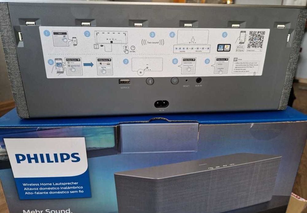 Новая Портативная акустика Philips TAW6505