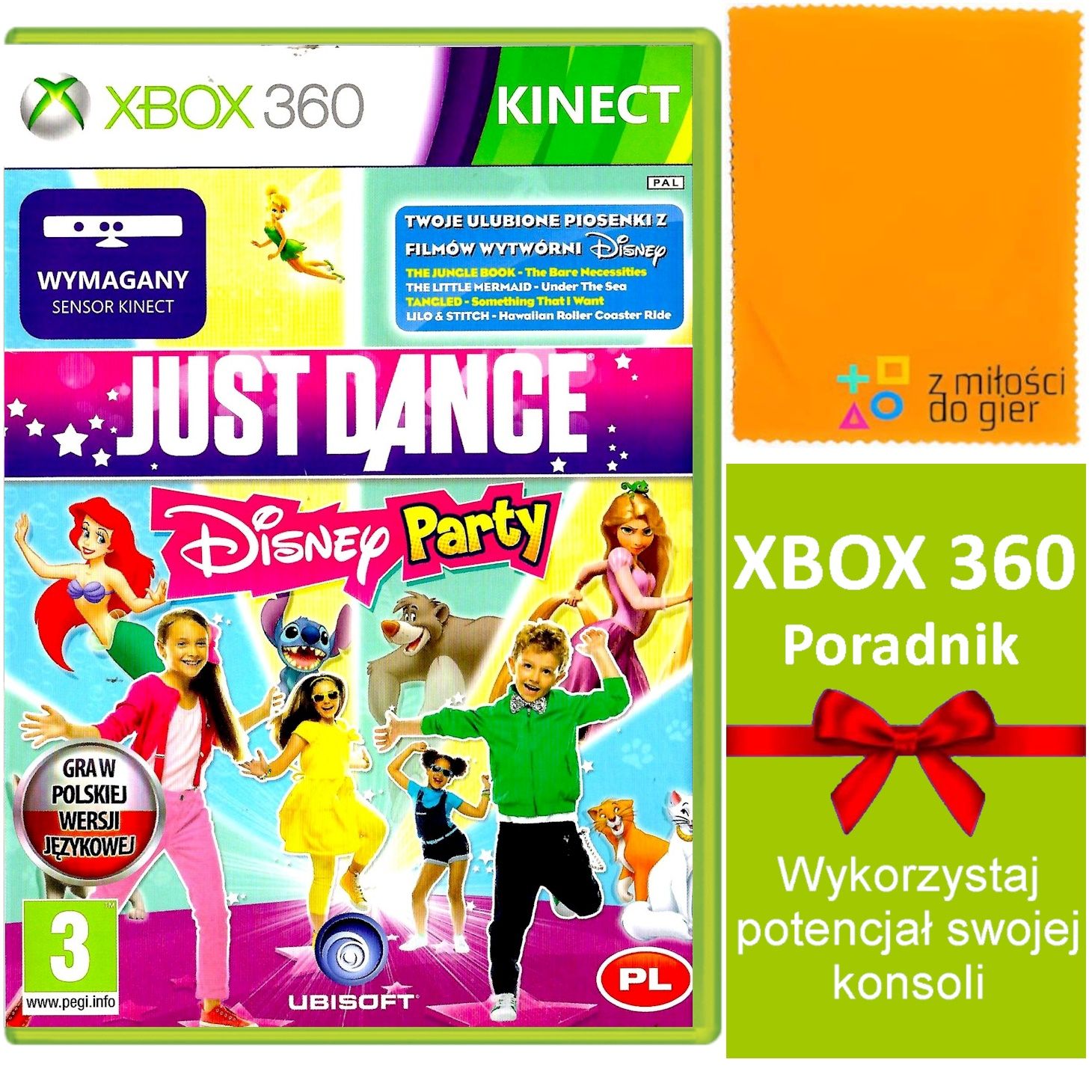 Xbox 360 Just Dance Disney Party Polskie Wydanie Po Polsku Pl szybka