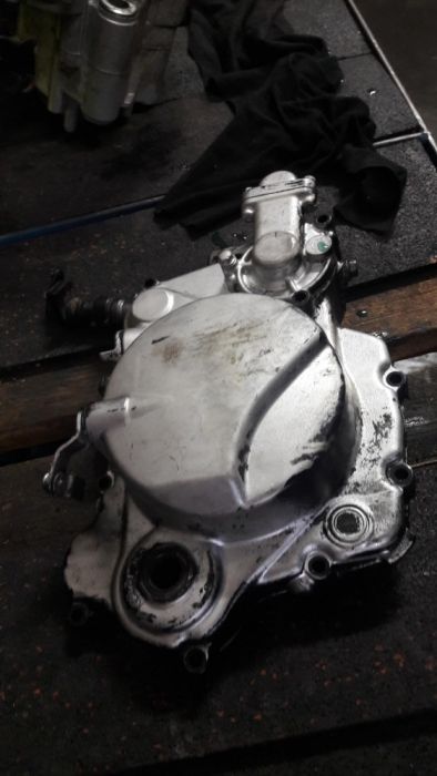 Pokrywa sprzęgła pompa wody pompy karter kawasaki kmx 125 kdx