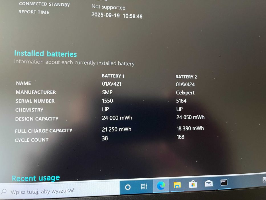 Laptop LENOVO THINKPAD A485 RYZEN 5 PRO 2500U 16/256 SSD FHD W10P FV23