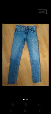 Jeansy skinny Bershka