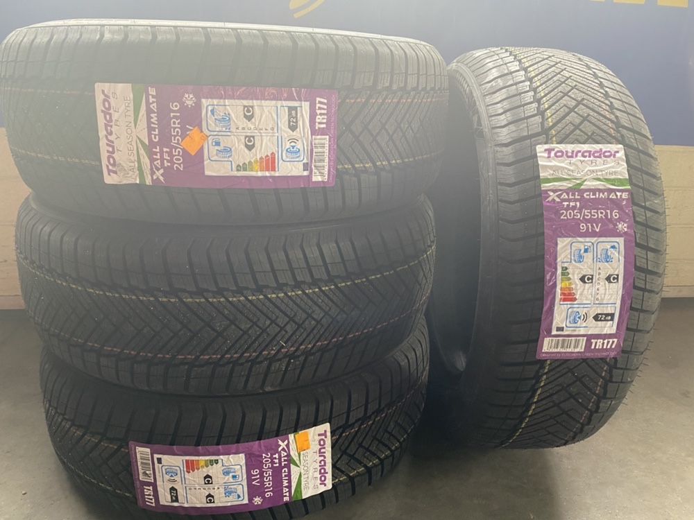 205/55 r16 Tourador x all climate