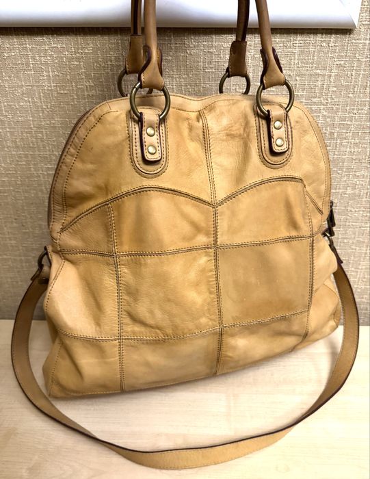 Сумка - шоппер, натуральная кожа