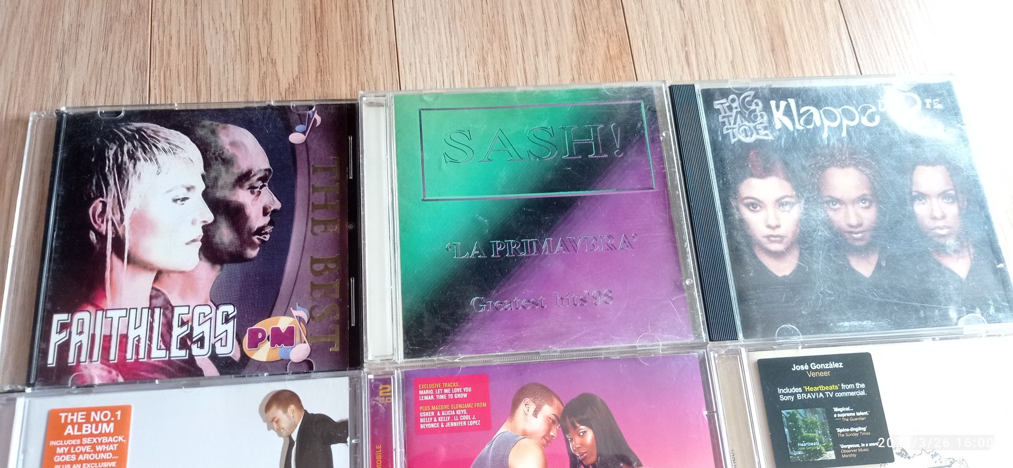 Pakiet 12 CD Faithless, Timberlake, Kelly Clarkson