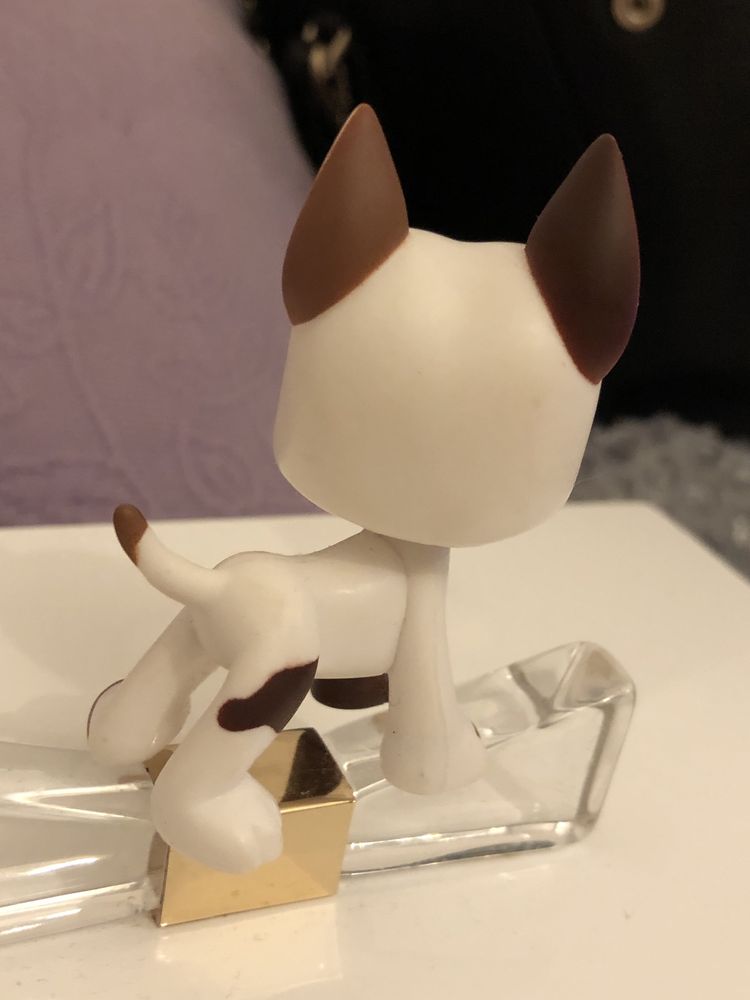 Littlest Pet Shop Figurka Pies Dog Niemiecki #750 LPS POP Collie Kotek