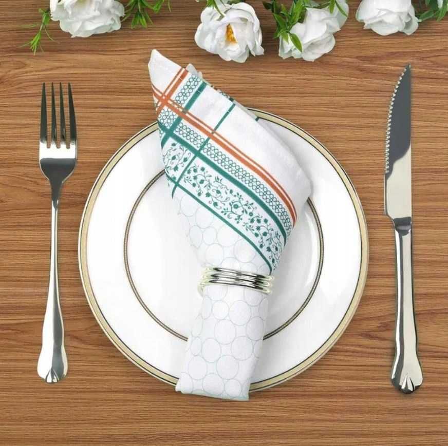 SERWETKI 4szt 45x45cm obiadowe BAWEŁNA Arquiel Cloth NOWE s056