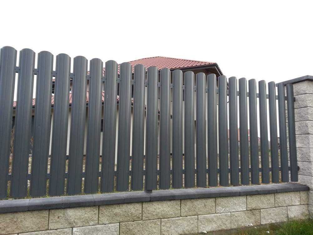 Sztacheta metalowa sztachetki dwustronne ogrodzenie sztachetowe 11,5cm