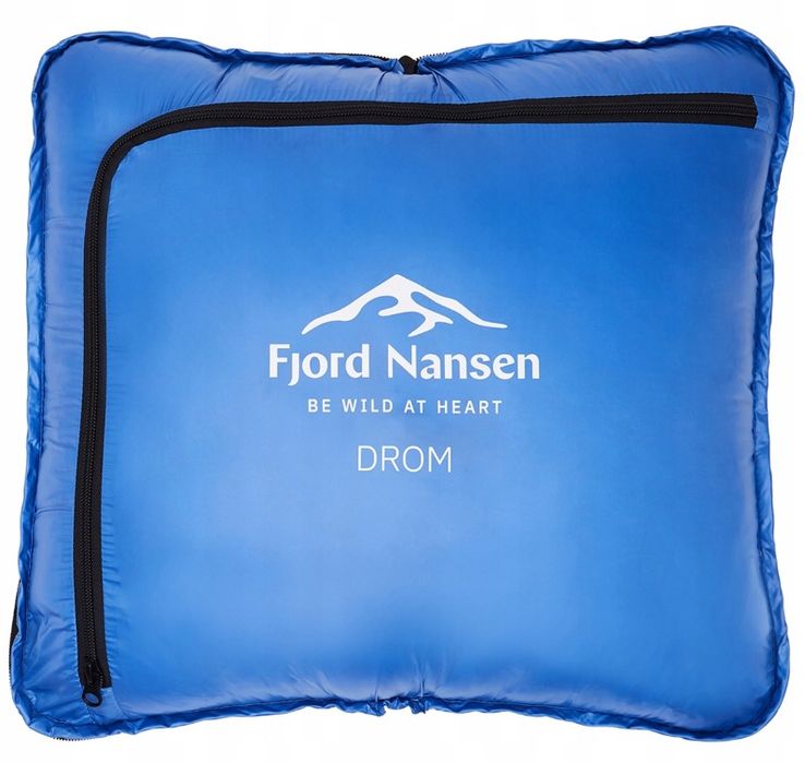 Śpiwór puchowy Fjord Nansen. Dwie sztuki + worek kompresyjny.