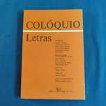 Revista Colóquio Letras 30 - Março 1976