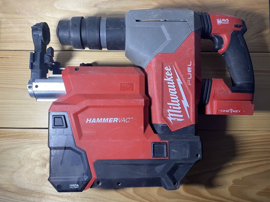 Milwaukee M18 ONEFHPX-0 SDS Plus 5J + Odkurzacz