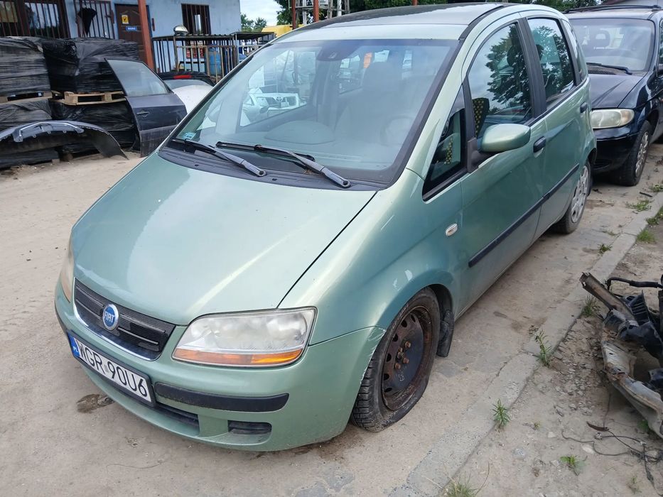 fiat idea maska zderzak lampa grill błotnik drzwi zbiornik paliwa szyba lusterko klamka klapa