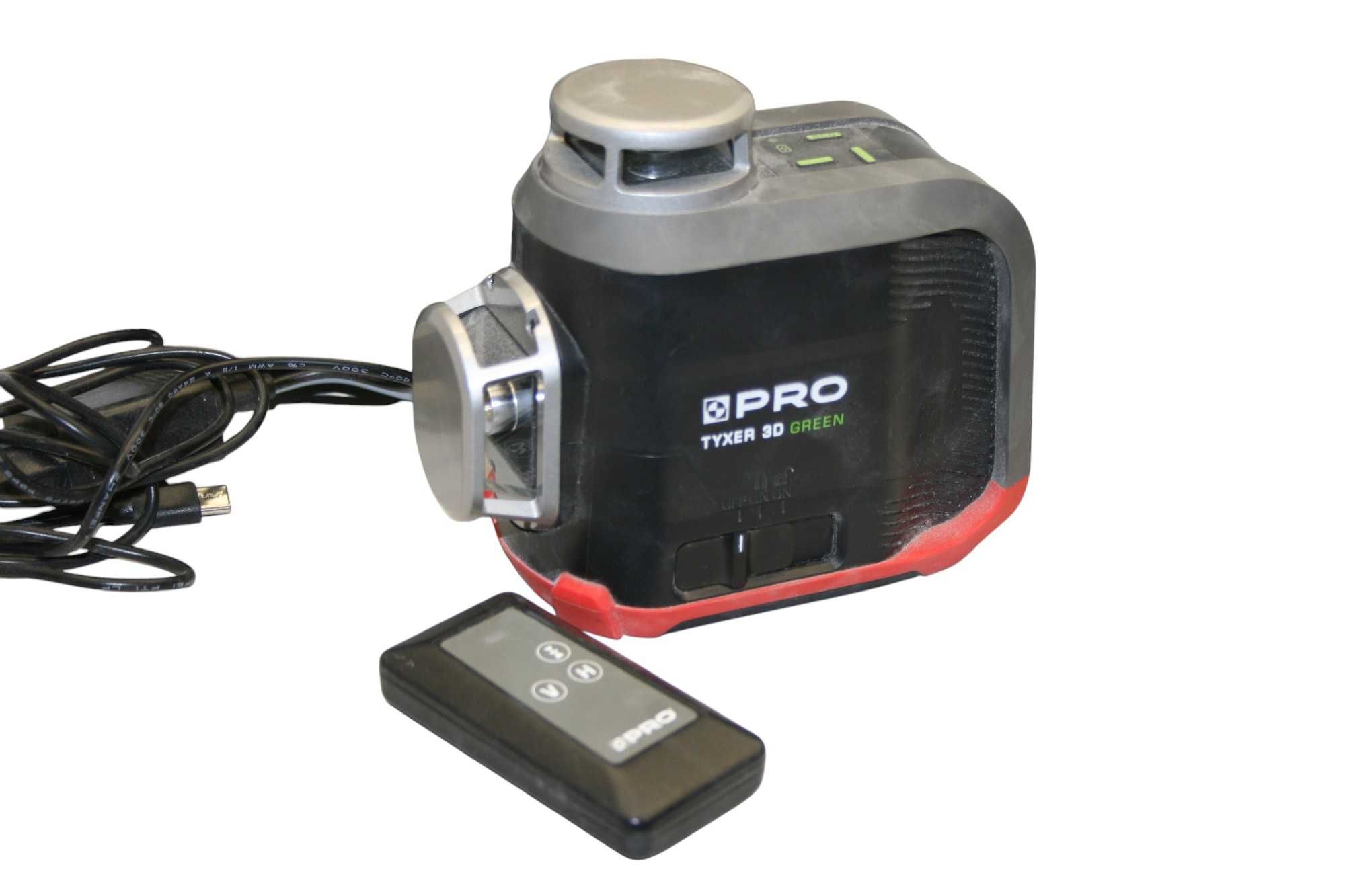 PRO laser wieloliniowy TYXER 3DG 3X360°