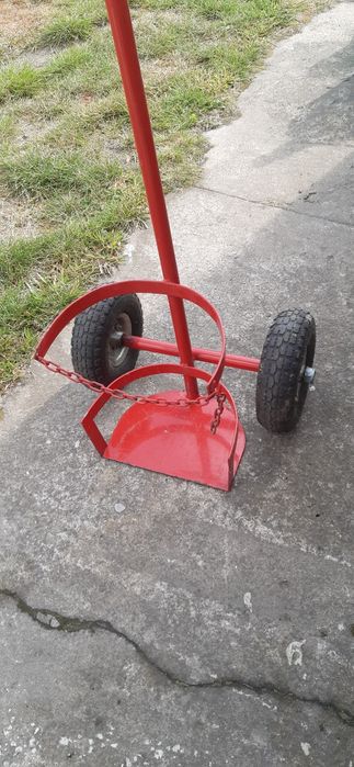 Wózek transportowy do butli gazowych 11 kg.