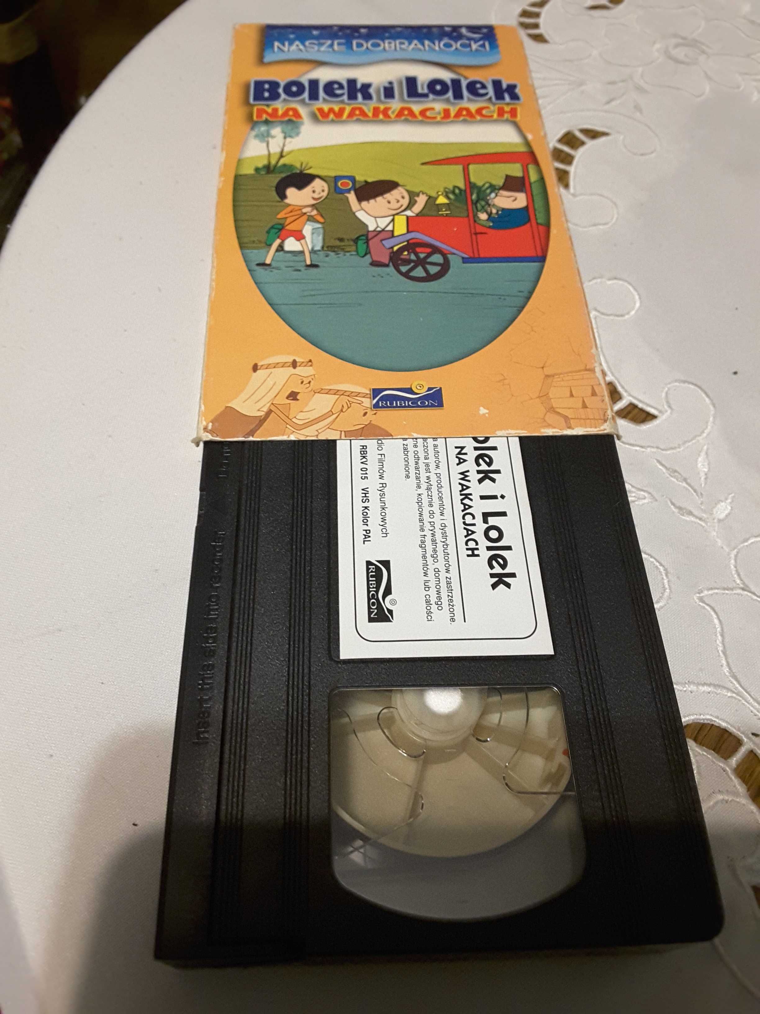 Kaseta VHS Bolek i Lolek na wakacjach