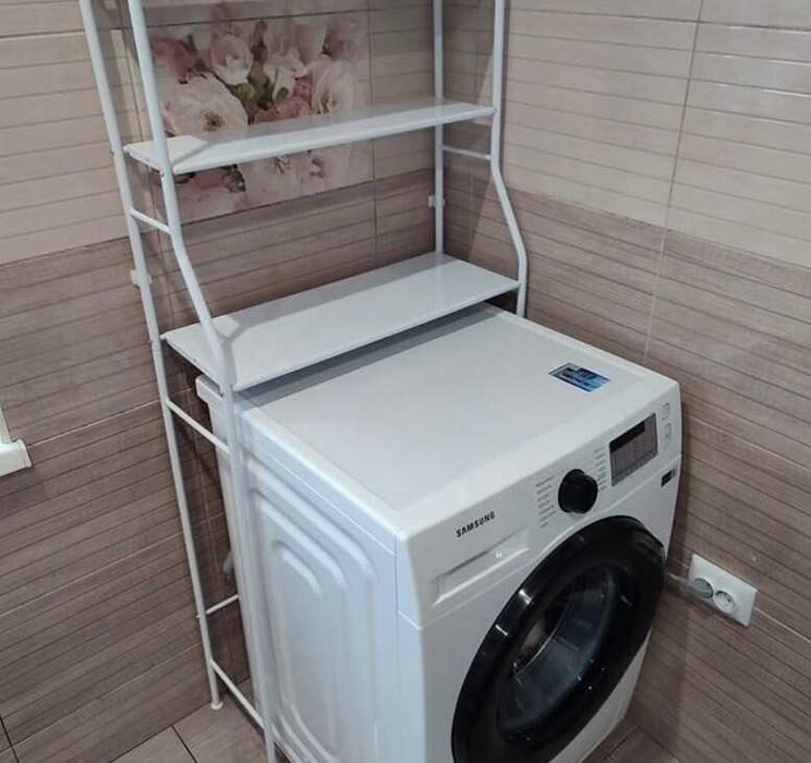 Стійка - полиця для машинки пральної з металу стелаж, стойка - стеллаж