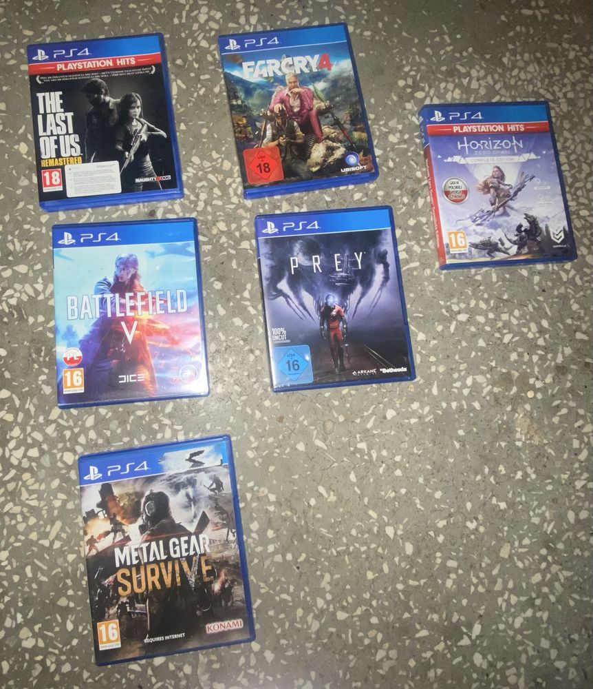 Gry na ps4 nie uszkodzone
