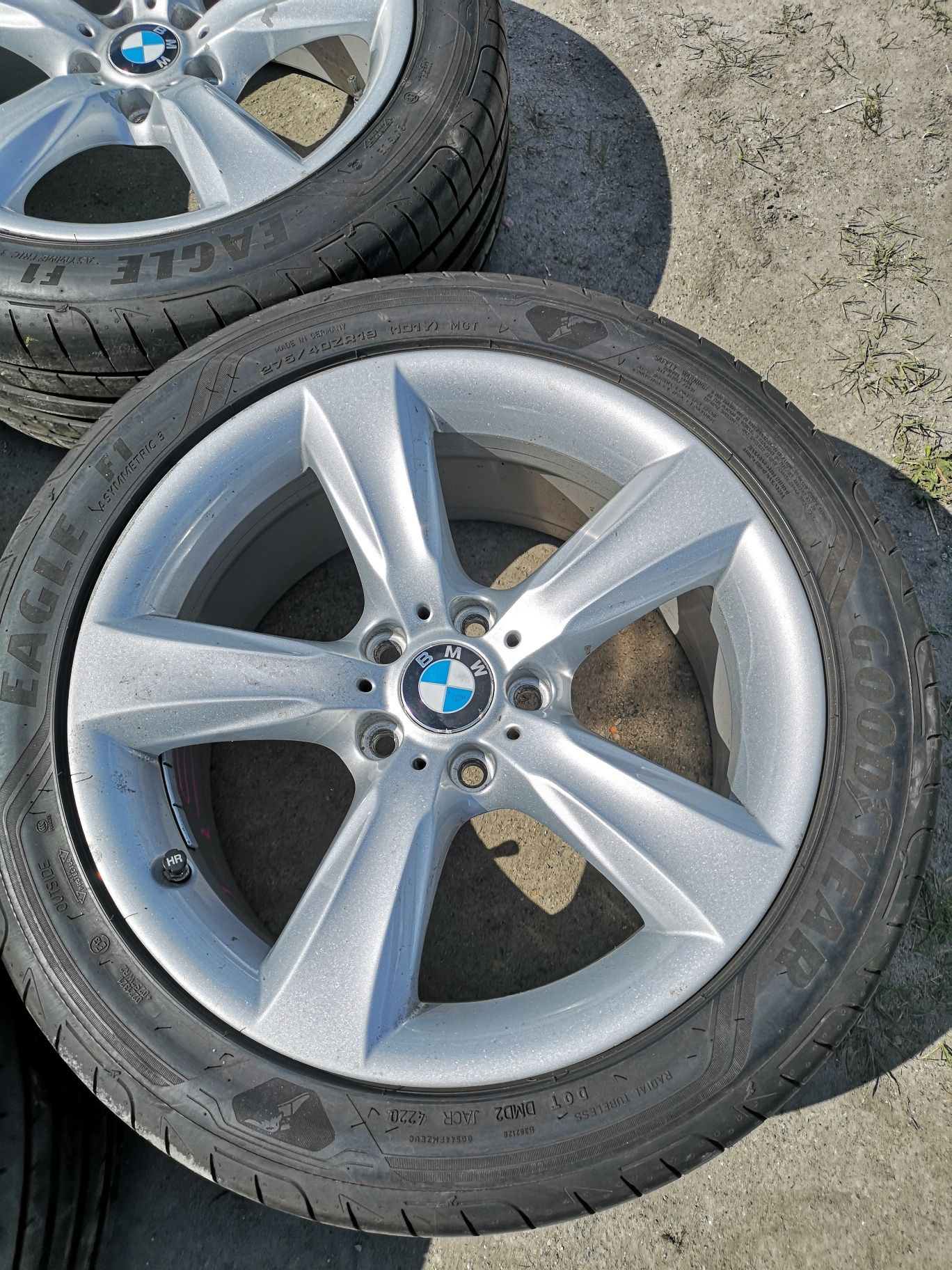 Komplet kół letnich 5x120 BMW 7 GT  275/40/19