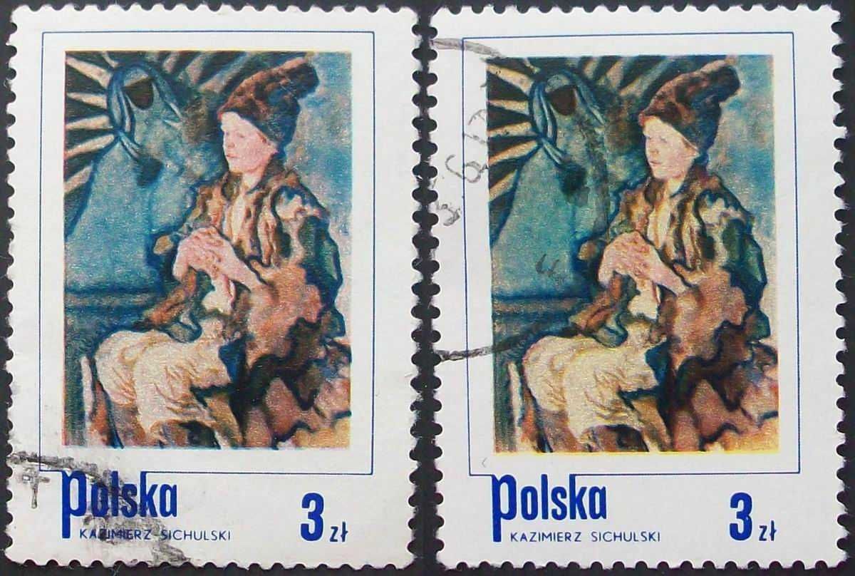 L Znaczki polskie rok 1974 kwartał IV