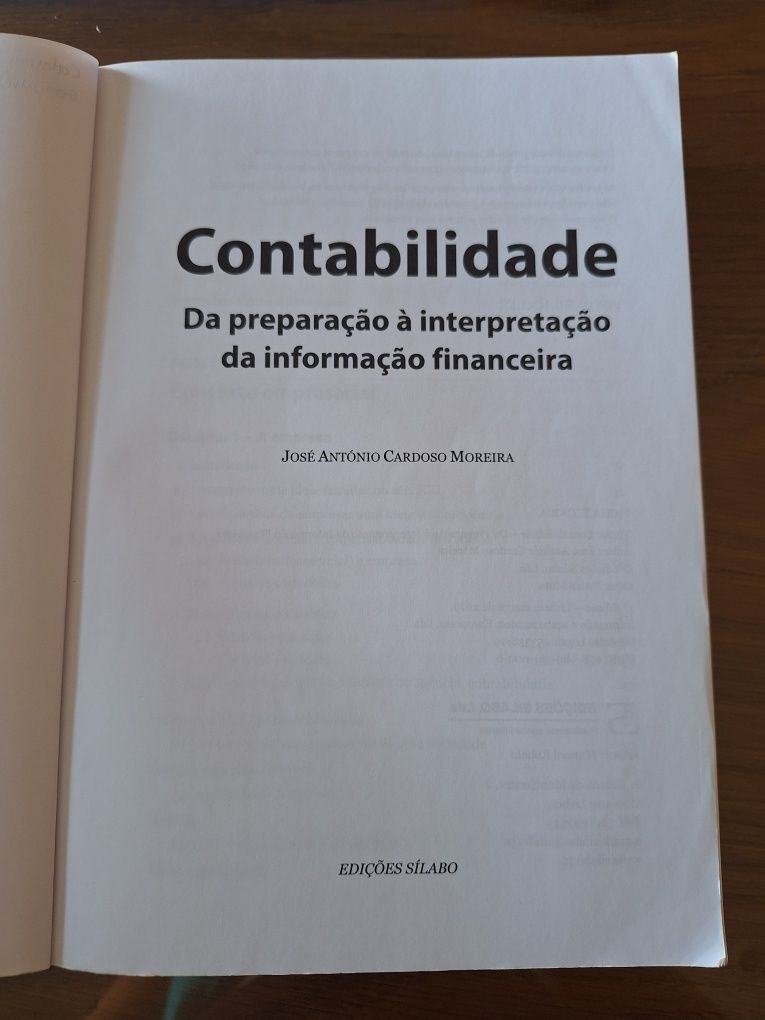 Conjunto Livros Contabilidade