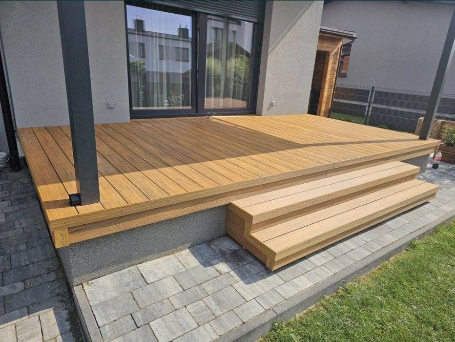 Tarasy drewniane-kompozytowe, wiaty, zadaszenia Wroclaw