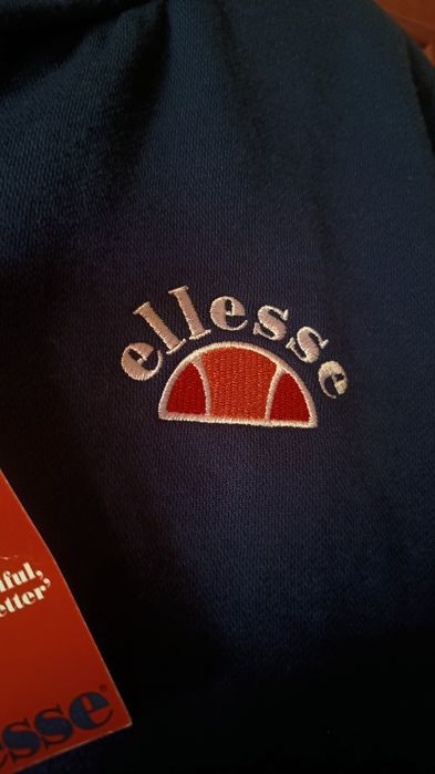 Ellesse NOWA  Rozpinana bluza z kapturem, Uniseks, 80% Bawełna, M-XXXL