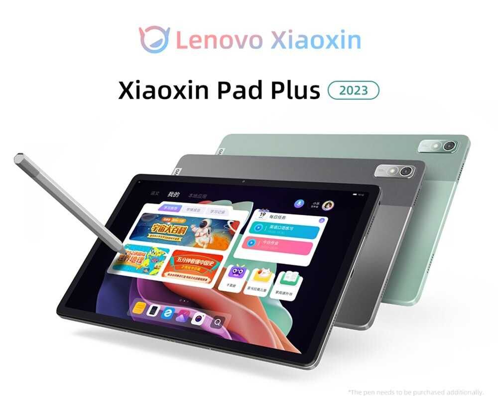 Планшет Lenovo Xiaoxin Pad Plus 2023 6/128Gb 2K Helio G99 Grey 2nd Gen