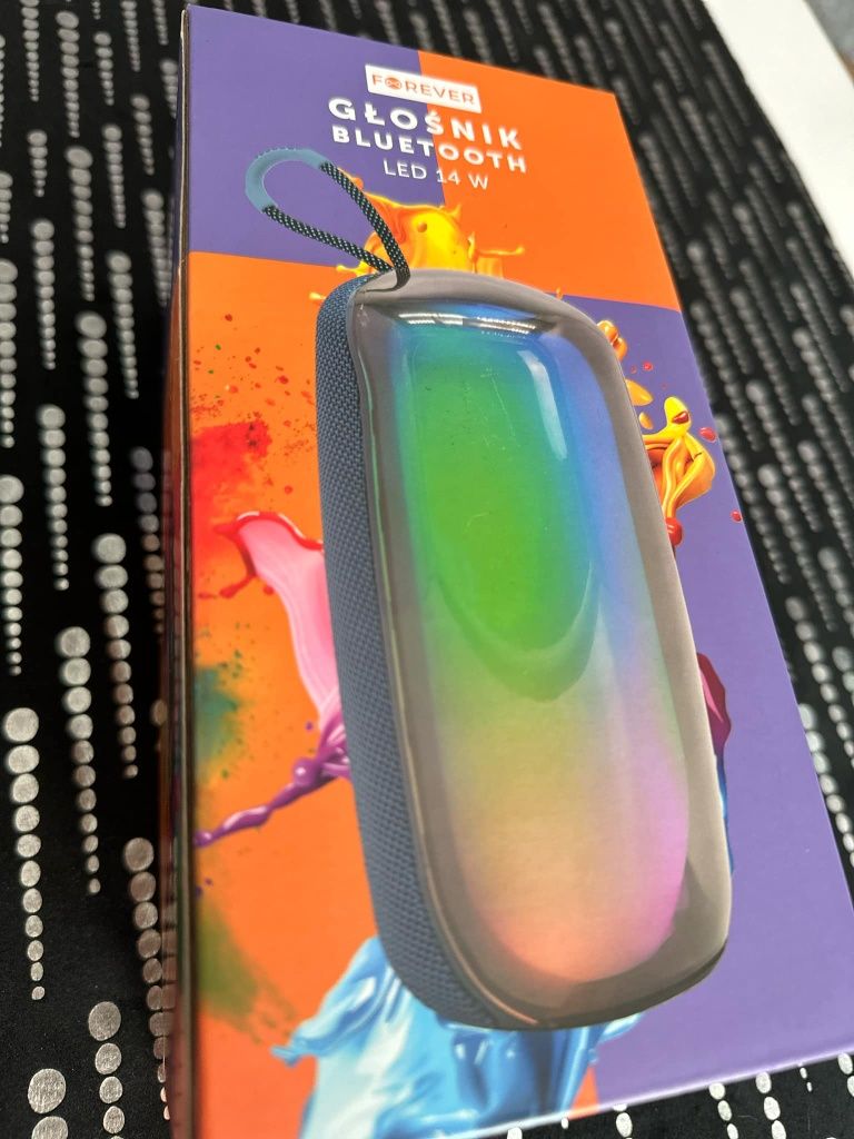 Głośnik Bluetooth forever LED 15 w