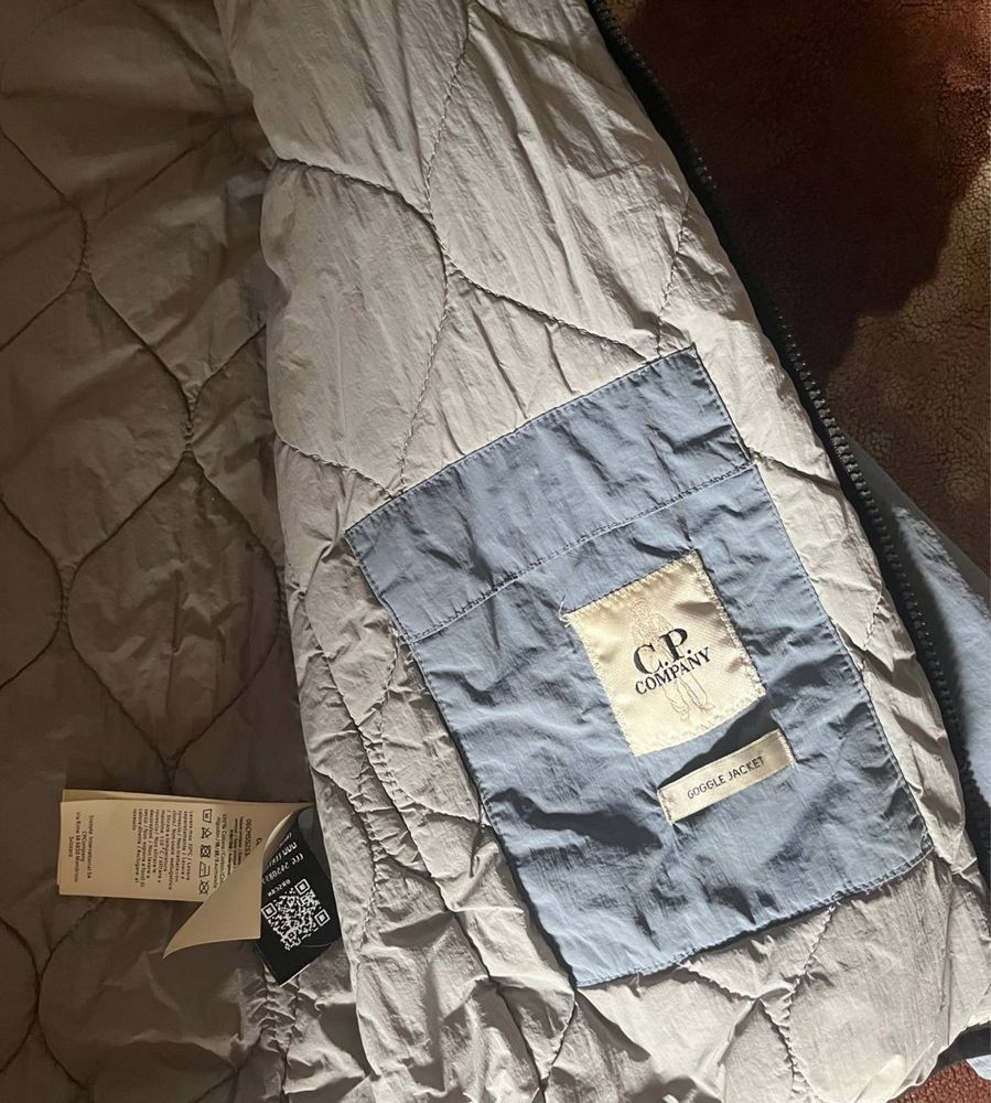 Мікропуховик C.P. Company Chrome Google Jacket сипи компани