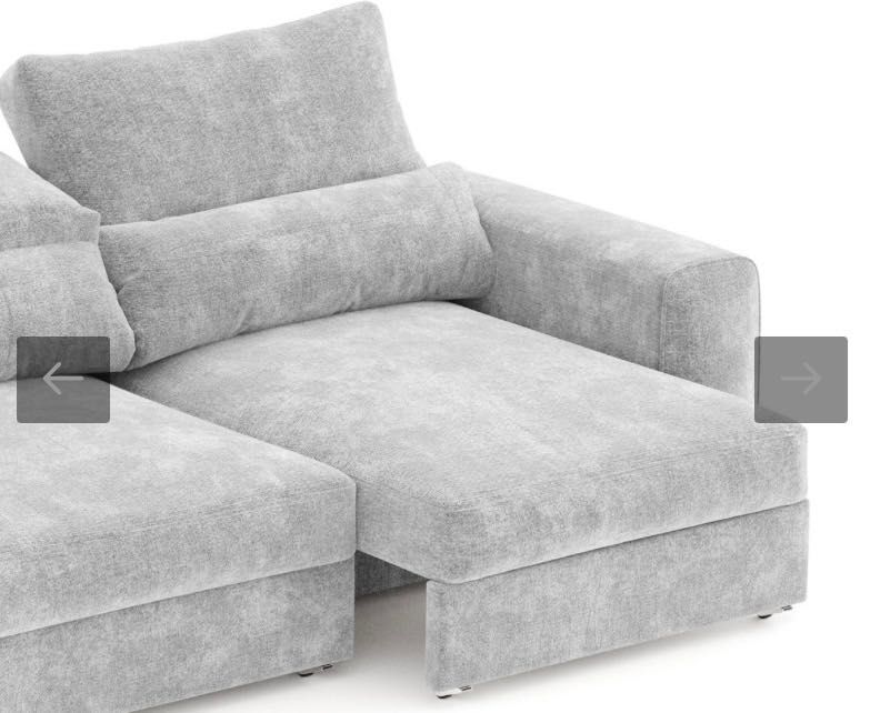 Sofá cinza Gato preto