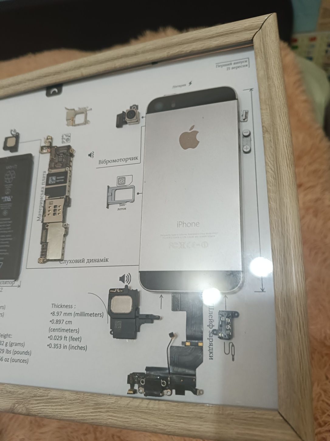 Арт об'єкт, картина Apple iphone 5
