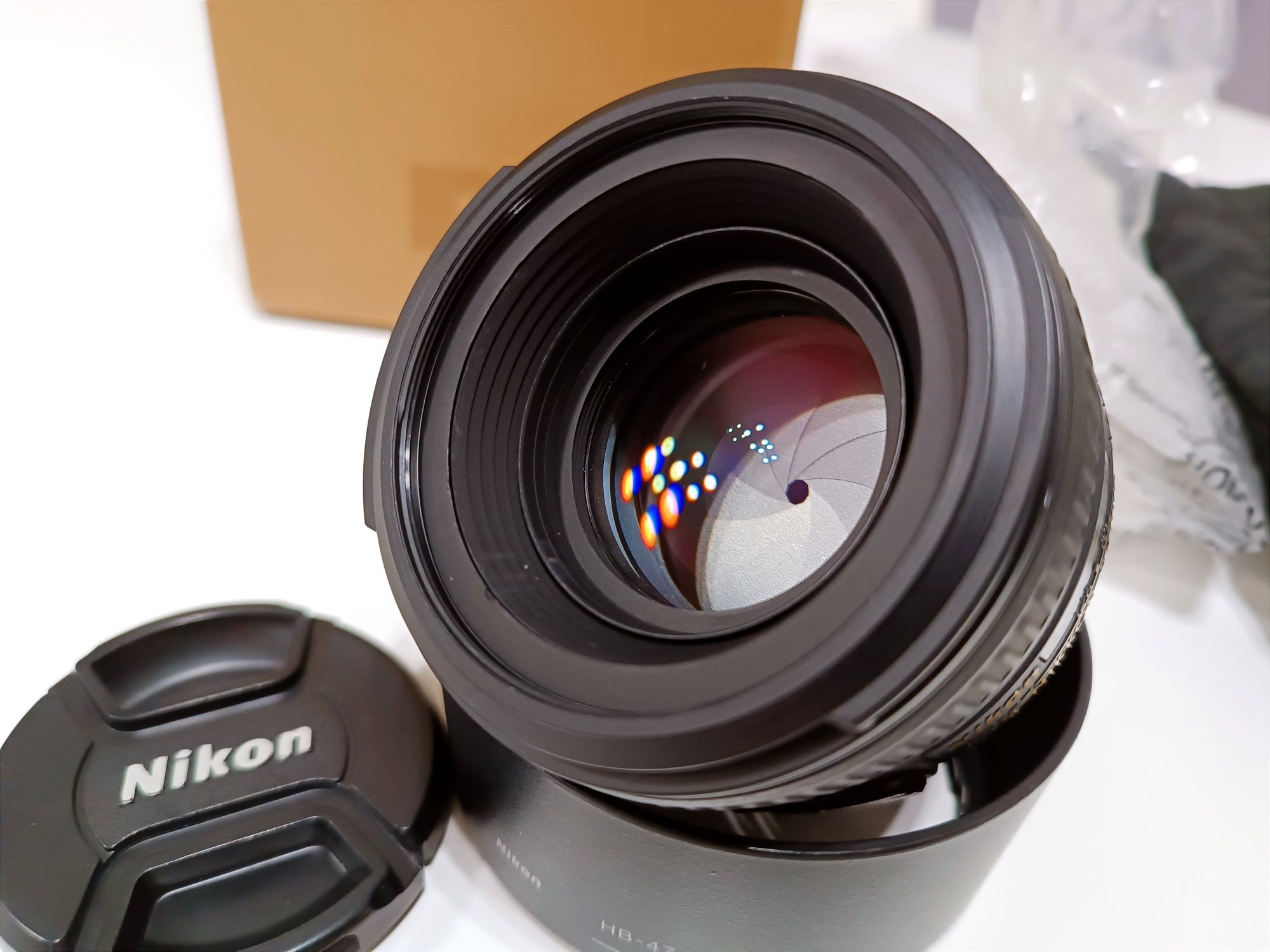Nikon AF-S 50mm f/1.4G impecável.