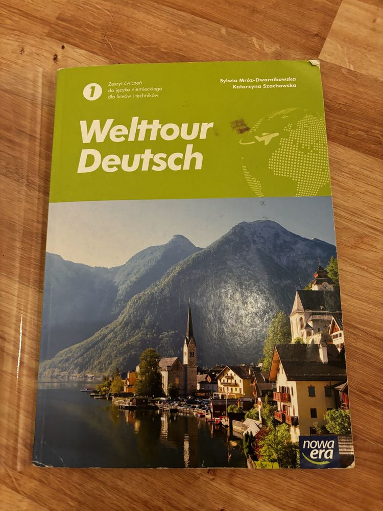 Jezyk niemiecki Nowe cwiczenia Welttour Deutch 1 klasa liceum